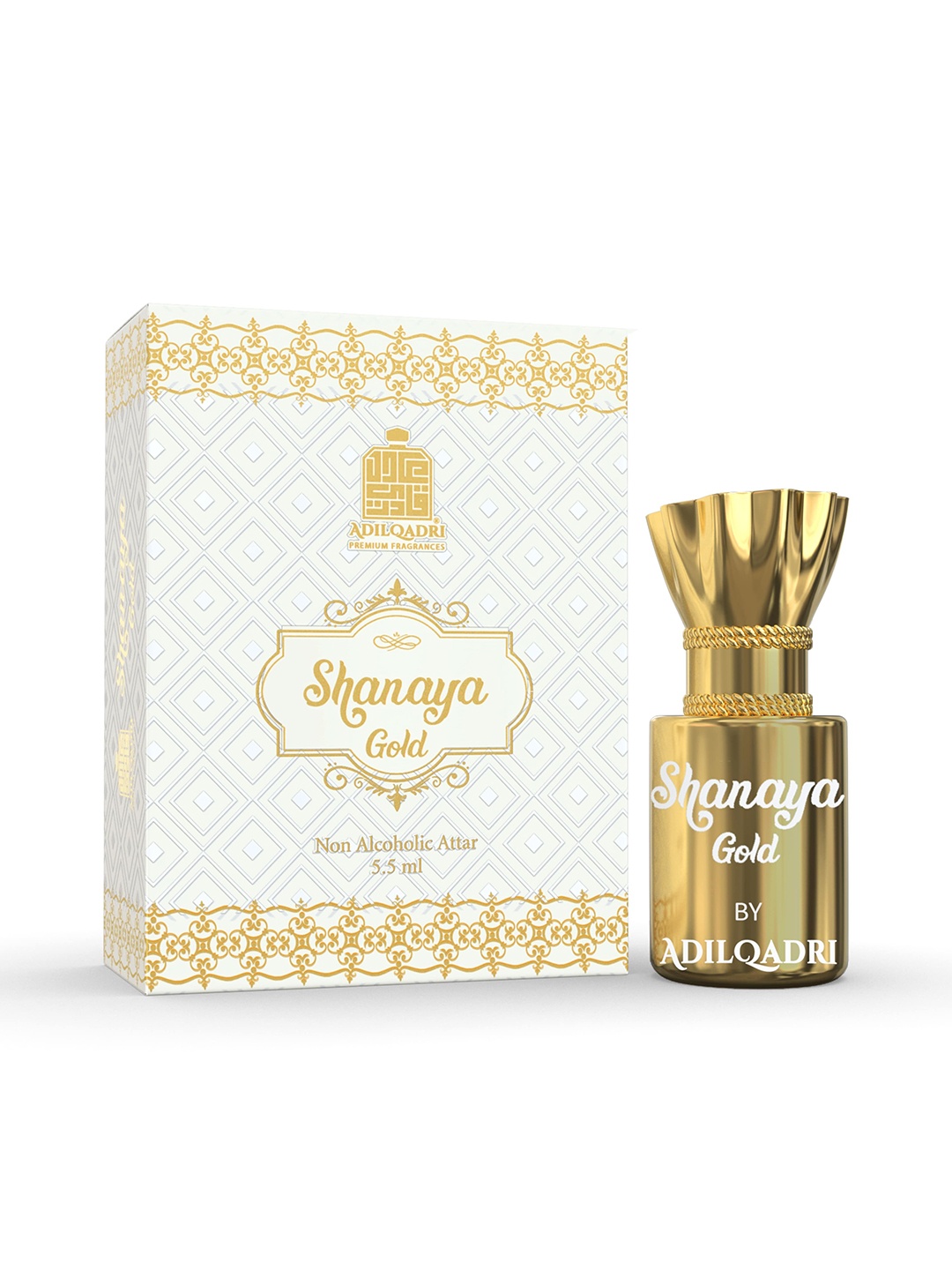 

ADILQADRI Shanaya Gold Long-Lasting Roll-On Attar-5.5 ml