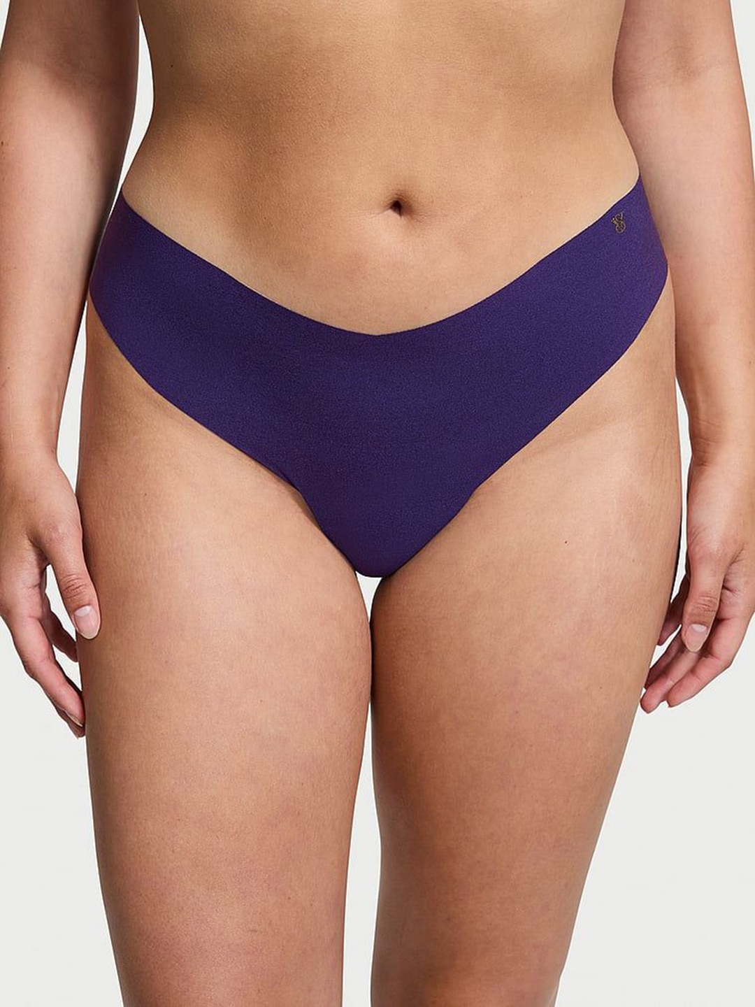 

Victoria's Secret Low Rise Thong Briefs 1124603416P9, Purple