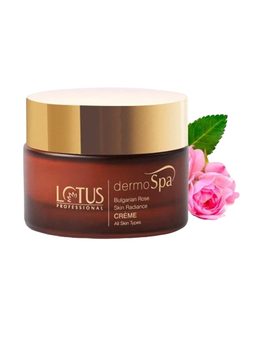 

Lotus Professional DermoSpa Bulgarian Rose Skin Radiance Cream SPF 20-50g, Coffee brown