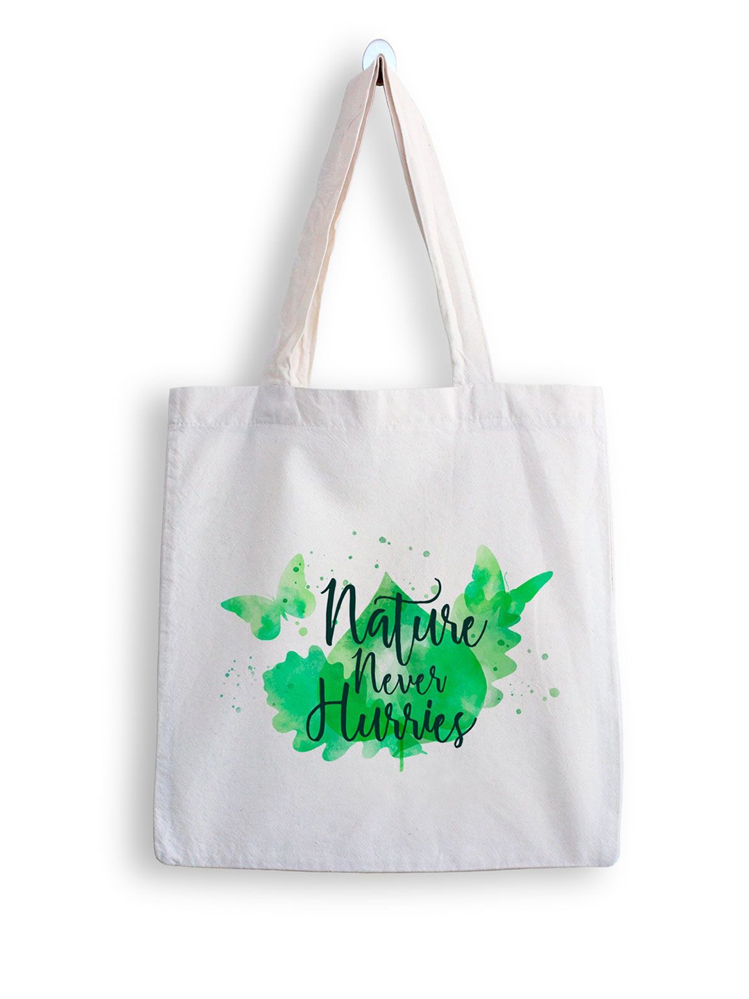 

ARTBUG Printed Bucket Tote Bag, White