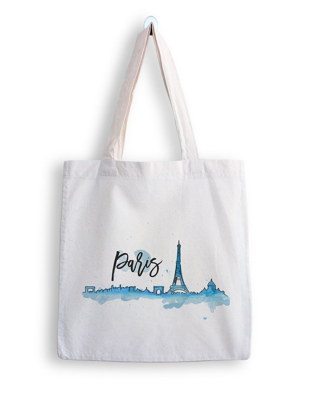 

ARTBUG Printed Shopper Tote Bag, White