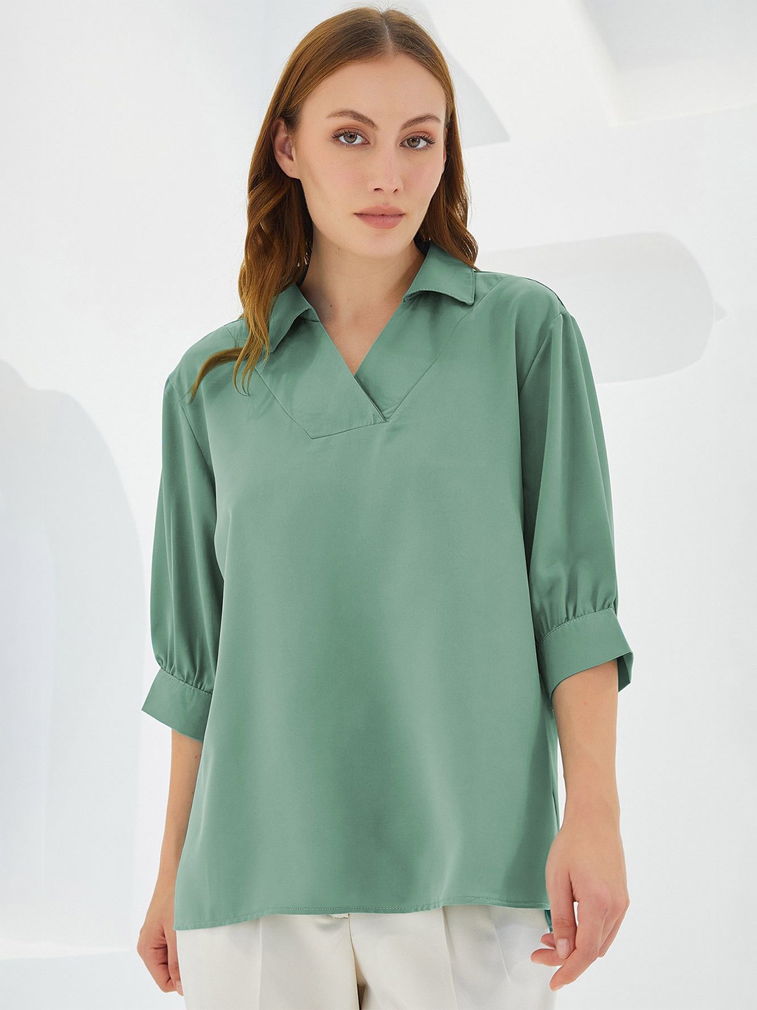

BIGDART Shirt Style Top, Na