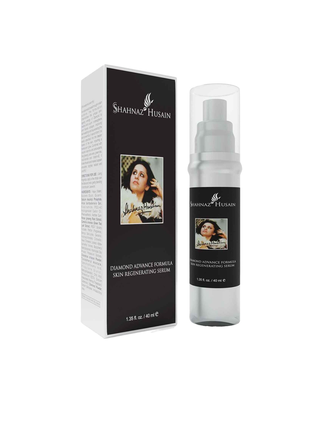 

Shahnaz Husain Diamond Advance Formula Skin Regenerating Serum - 40ml, Transparent