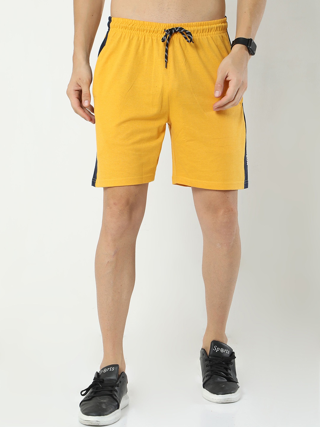 

ARDEUR Men Shorts, Yellow