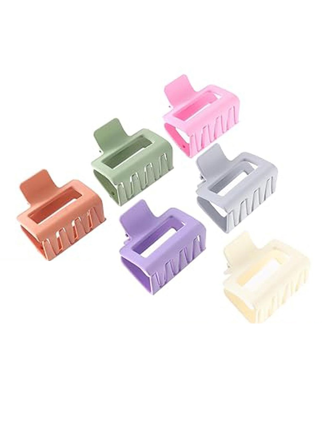 

Softwrap Women Set Of 12 Claw Clips, Purple