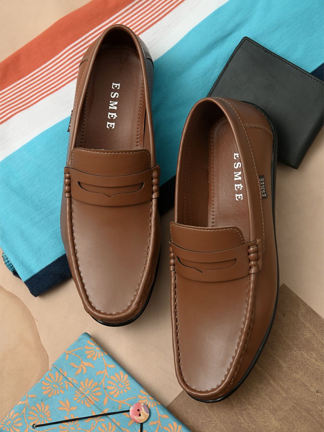 

ESMEE Men Loafers, Tan