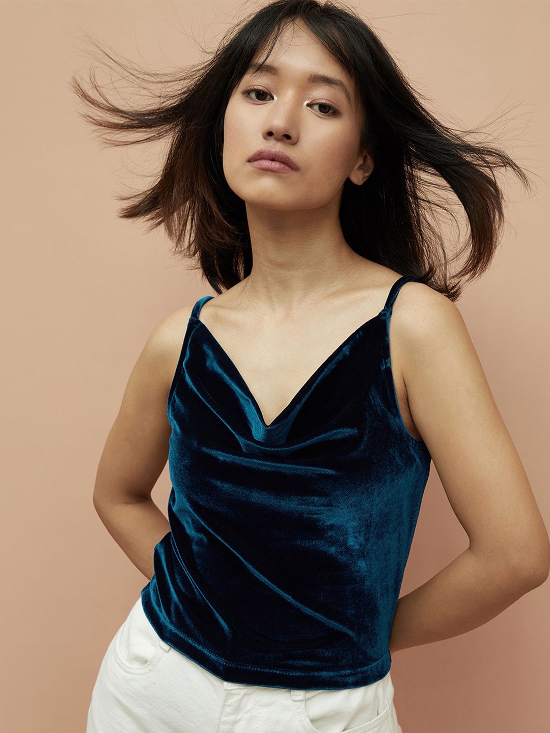 

Ginger by Lifestyle Off-Shoulder Top, Teal