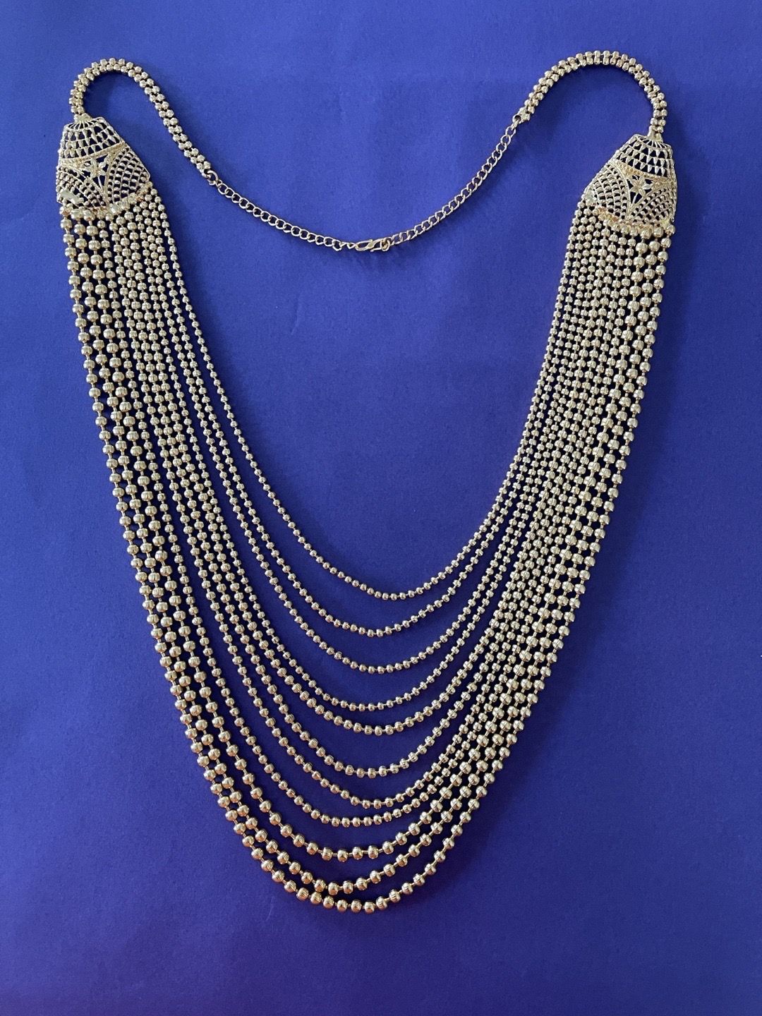 

Digital Dress Room Gold-Plated Layered Necklace