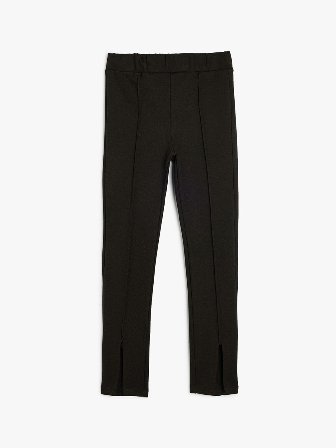 

Koton Girls Ankle Length Leggings, Black