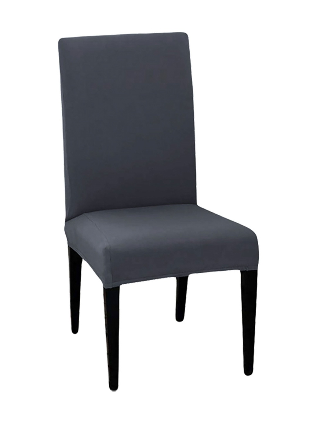 

Lazi Dark Grey Stretchable Dining Chair Covers