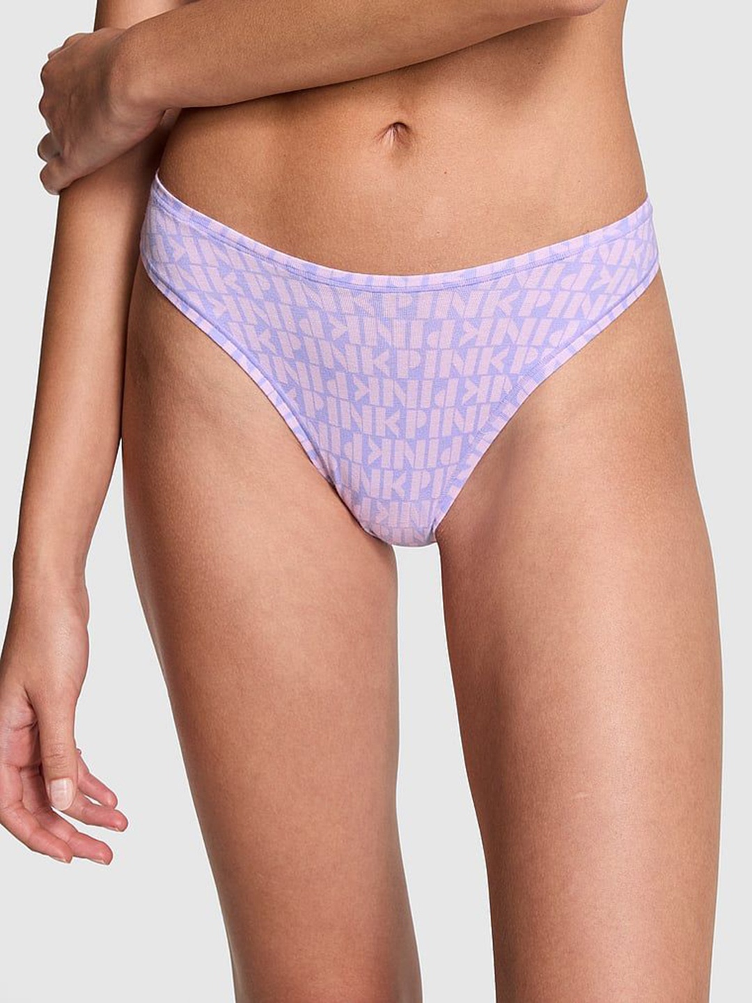 

Victoria's Secret Women Printed Hipster Briefs, Purple