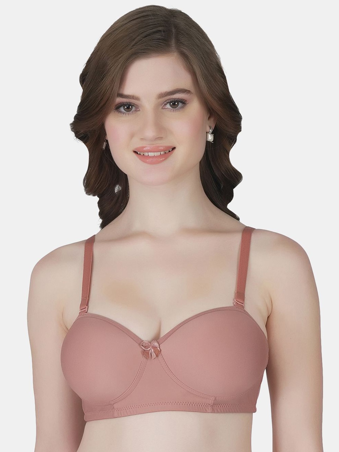 

Joomie Bra Half Coverage Lightly Padded, Brown