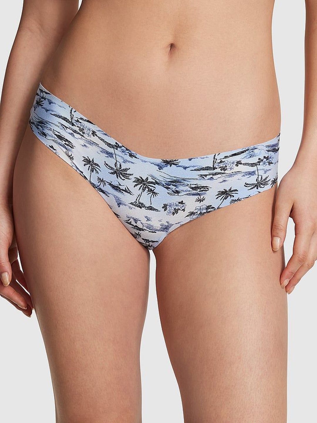 

Victoria's Secret Printed Thong Brief 112467206CG2, White