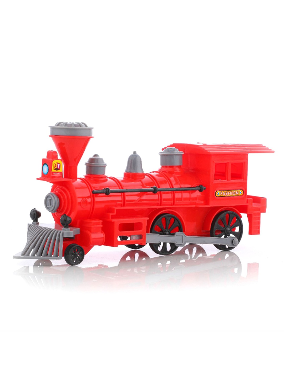 

Aditi ToysPull Back Steam Train Engine BPA Free Gaming Accessory Activity Toys and Games, Red