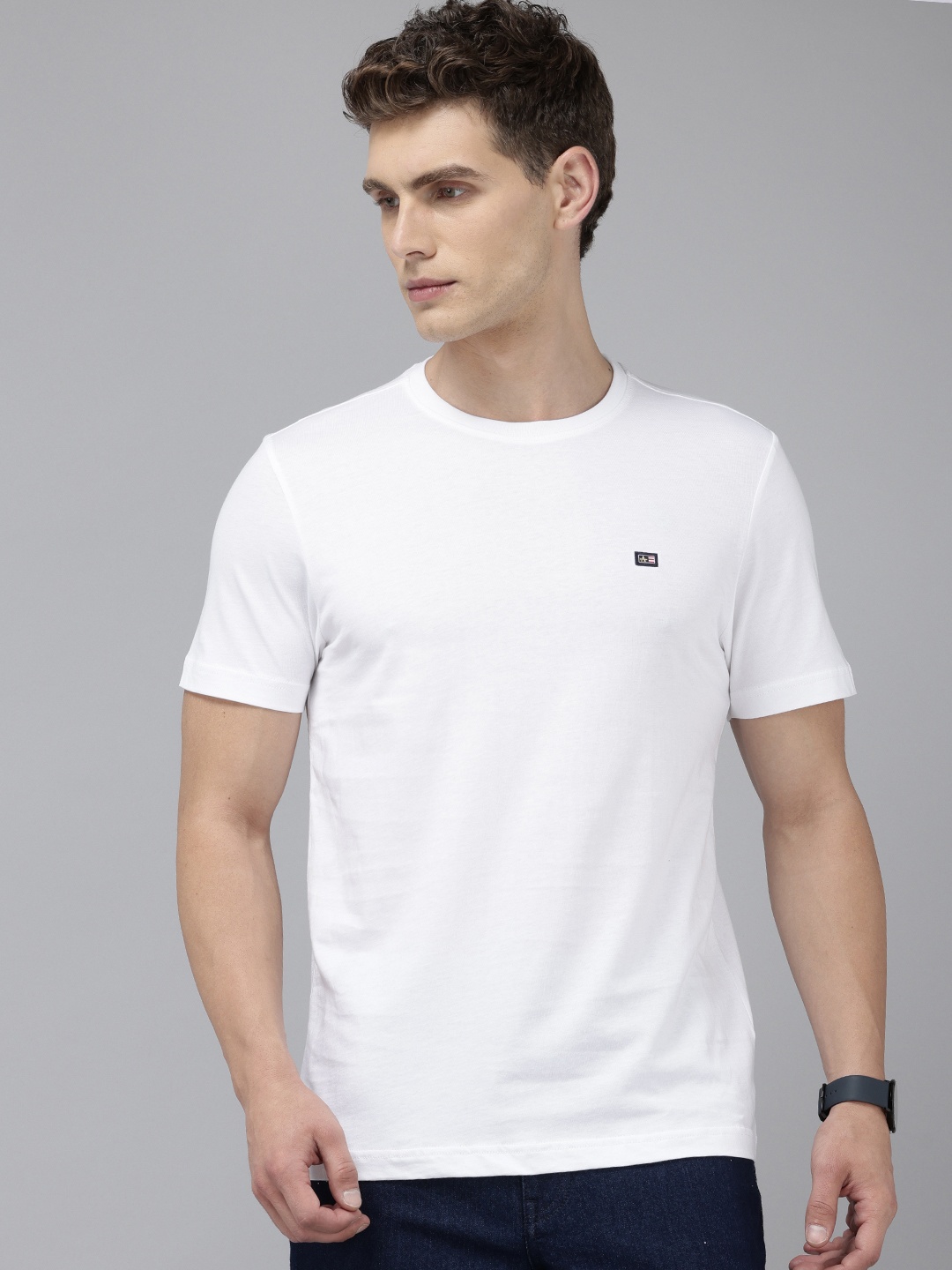 

Arrow Pure Cotton T-shirt, White