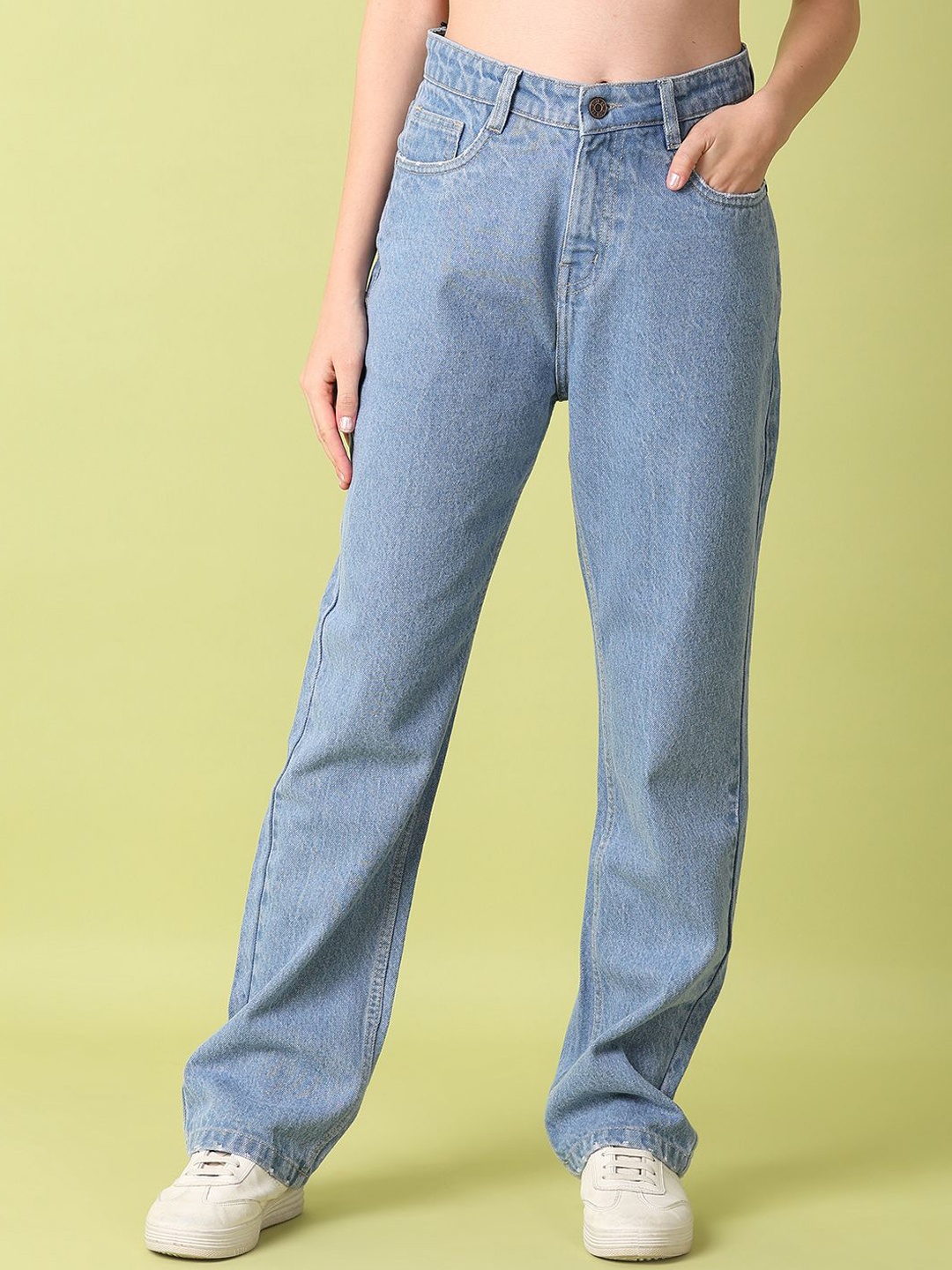 

UNLIMITED Women Clean Look Regular Fit Jeans, Blue