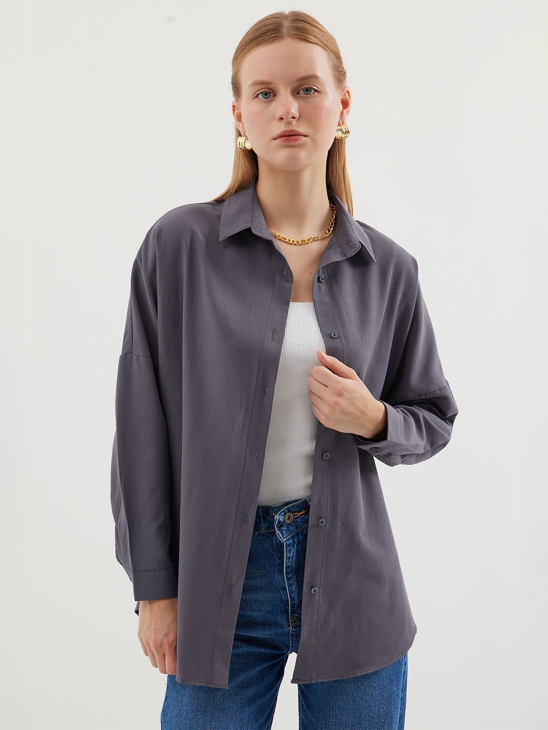 

BIGDART Women Opaque Casual Shirt, Na