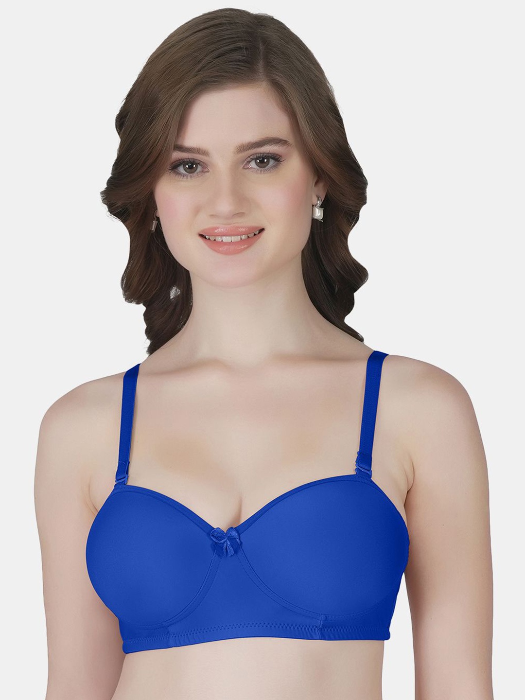 

Joomie Medium Coverage Lightly Padded Bra, Blue