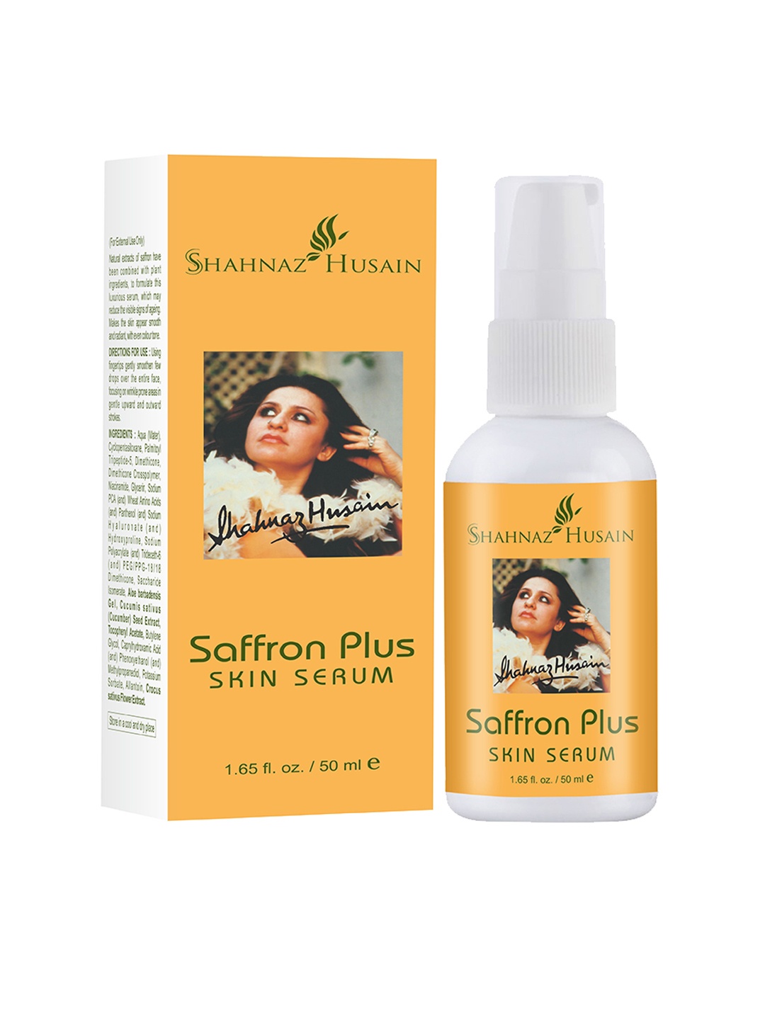 

Shahnaz Husain Saffron Plus Skin Serum -50 ml, Transparent