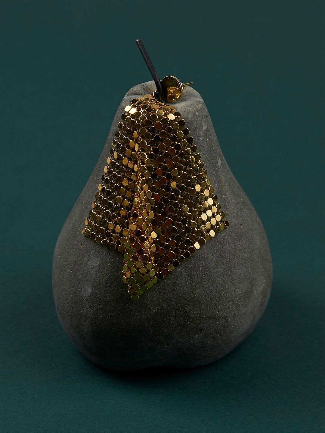

The Slow Studio Gold-Plated Contemporary Drop Earrings