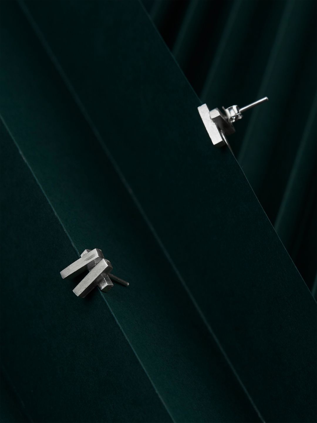

The Slow Studio Silver Classic Studs