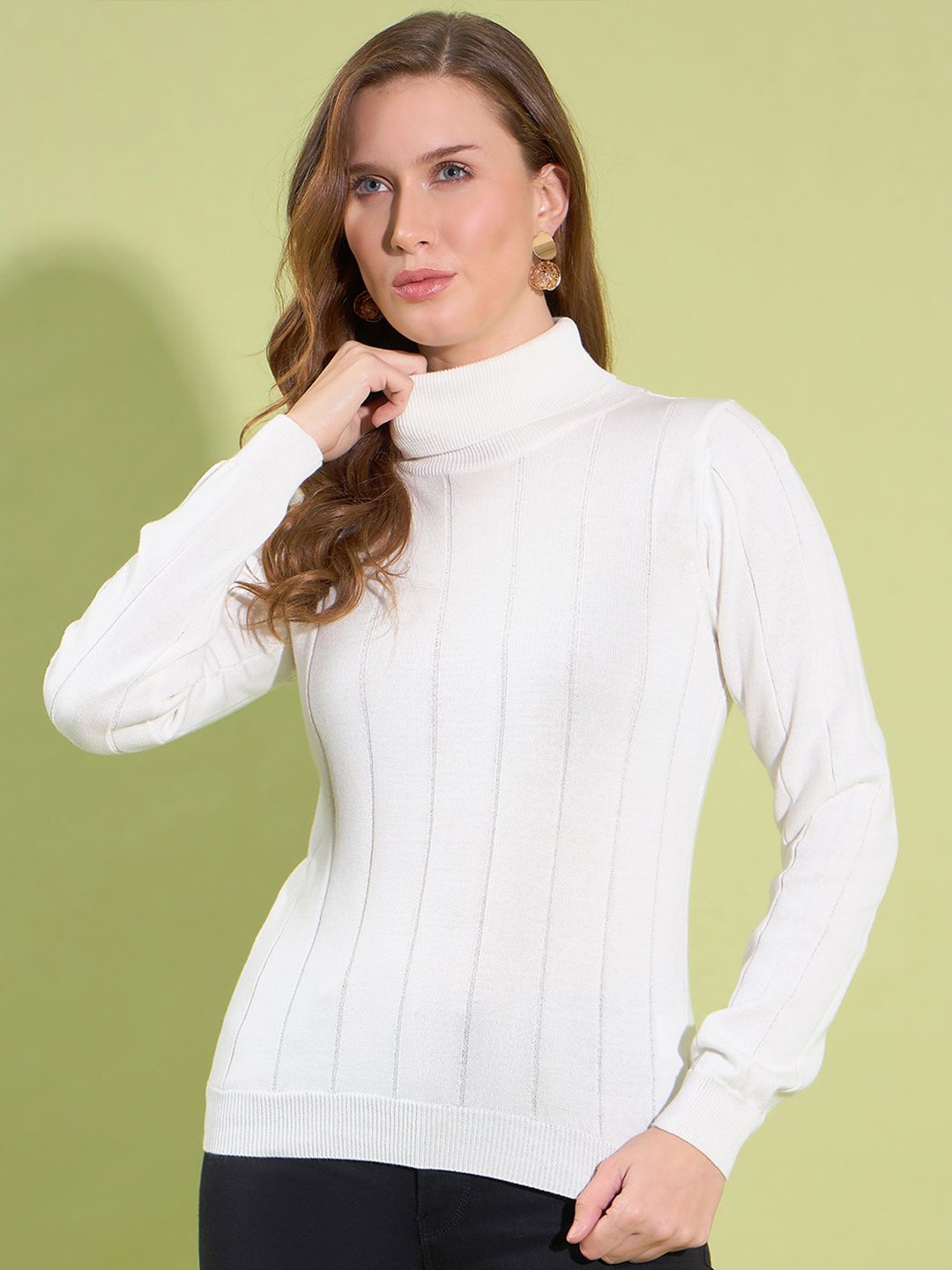 

98 Degree North Women Pullover, White