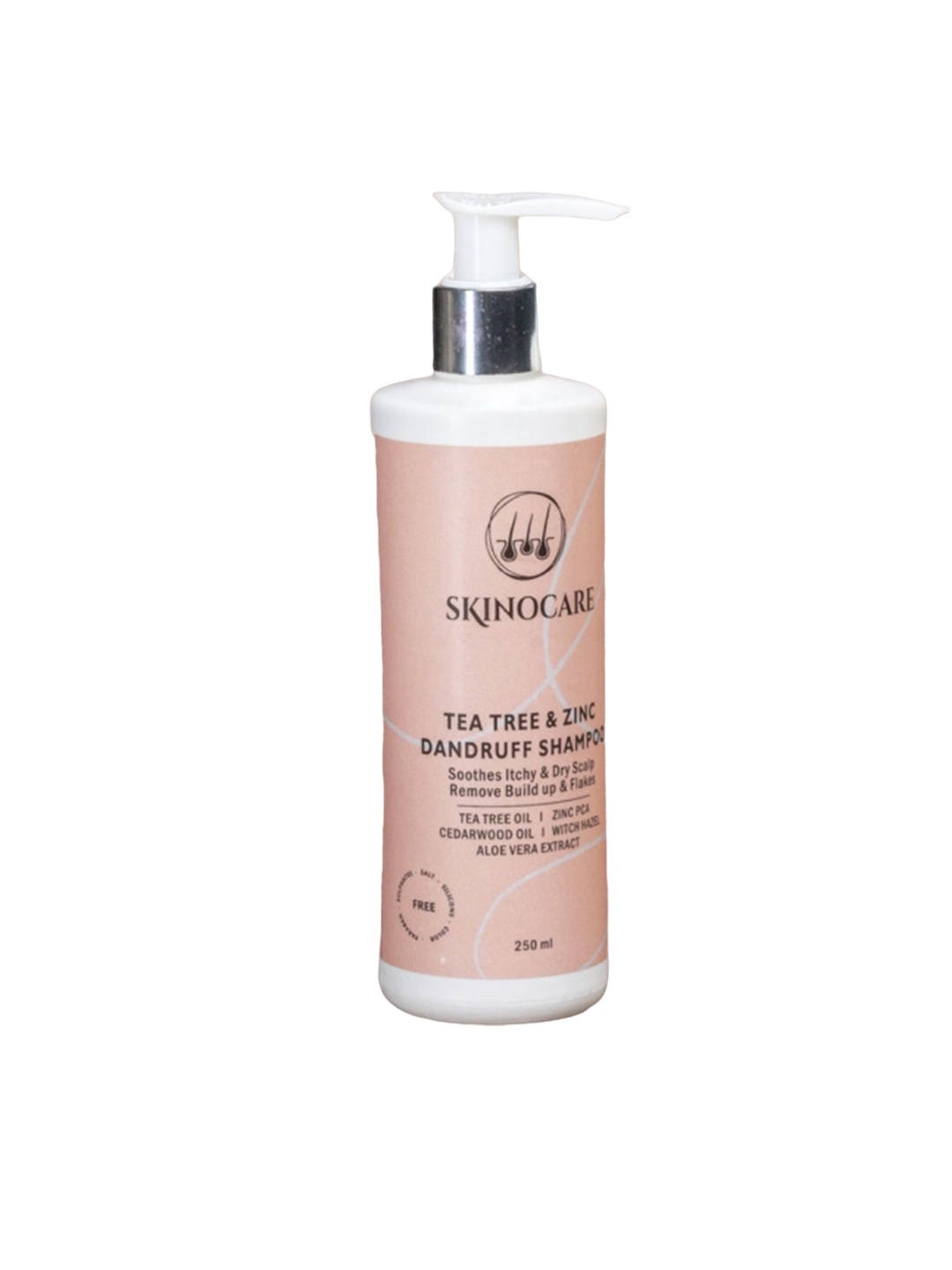 

Skinocare Tea Tree & Zinc Dandruff Shampoo-250ml, Pink