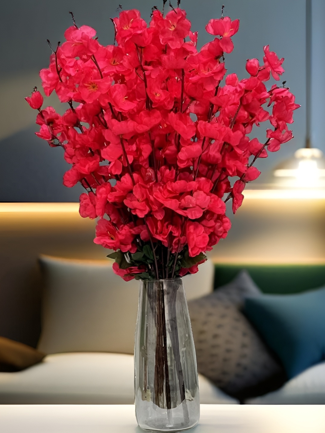 

Akaar Pink 4 Pieces Blossom Artificial Flowers