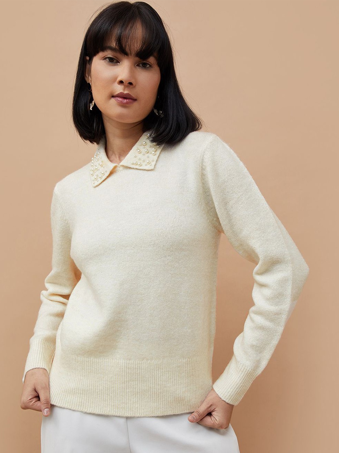 

CODE by Lifestyle Top, Off white