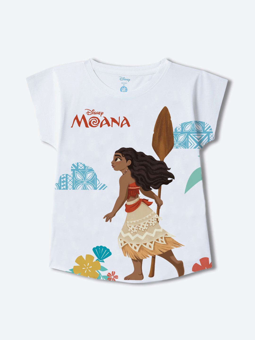 

YK Disney Print Top, White