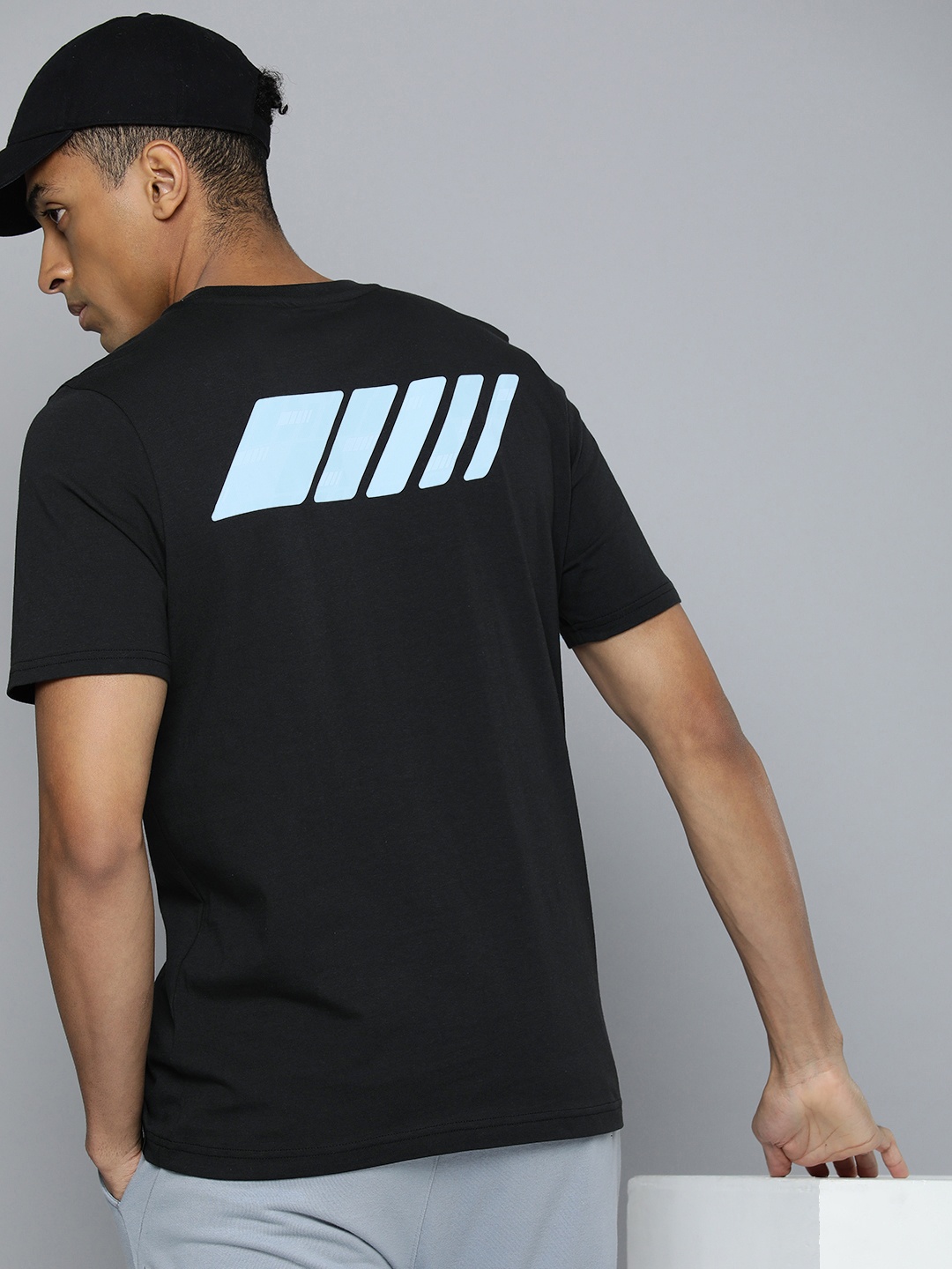 

PUMA Motorsport Men Mercedes AMG Petronas Printed Pure Cotton T-shirt, Black