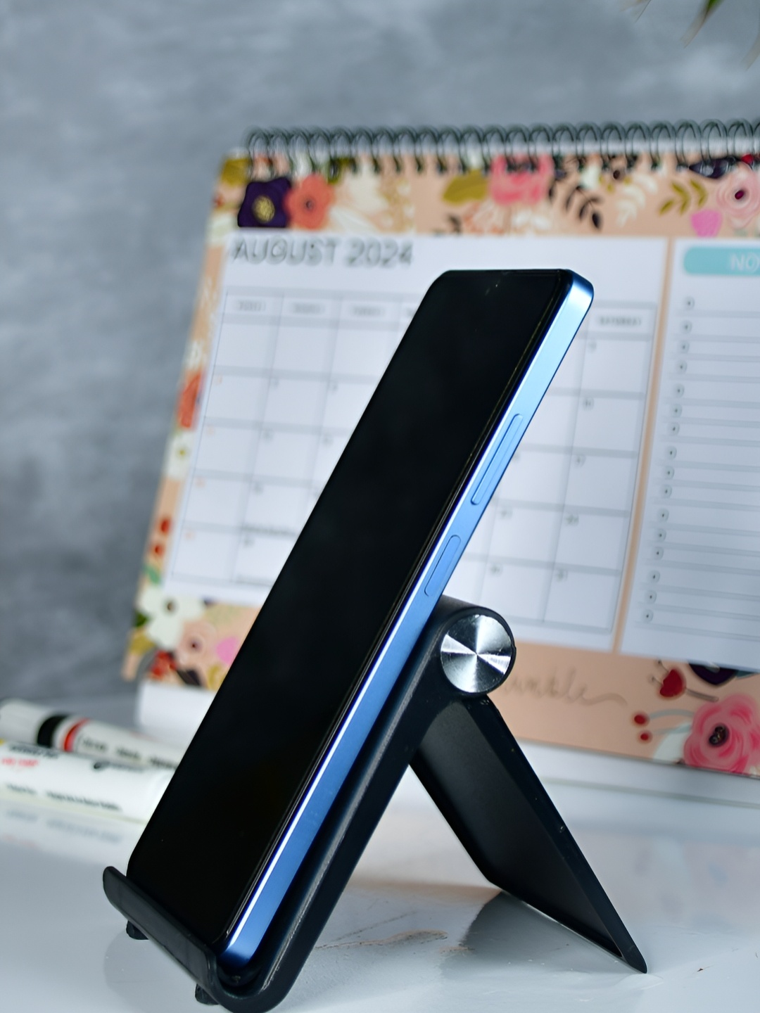

SOWPEACE Black Adjustable Phone Holder Mobile Accessories