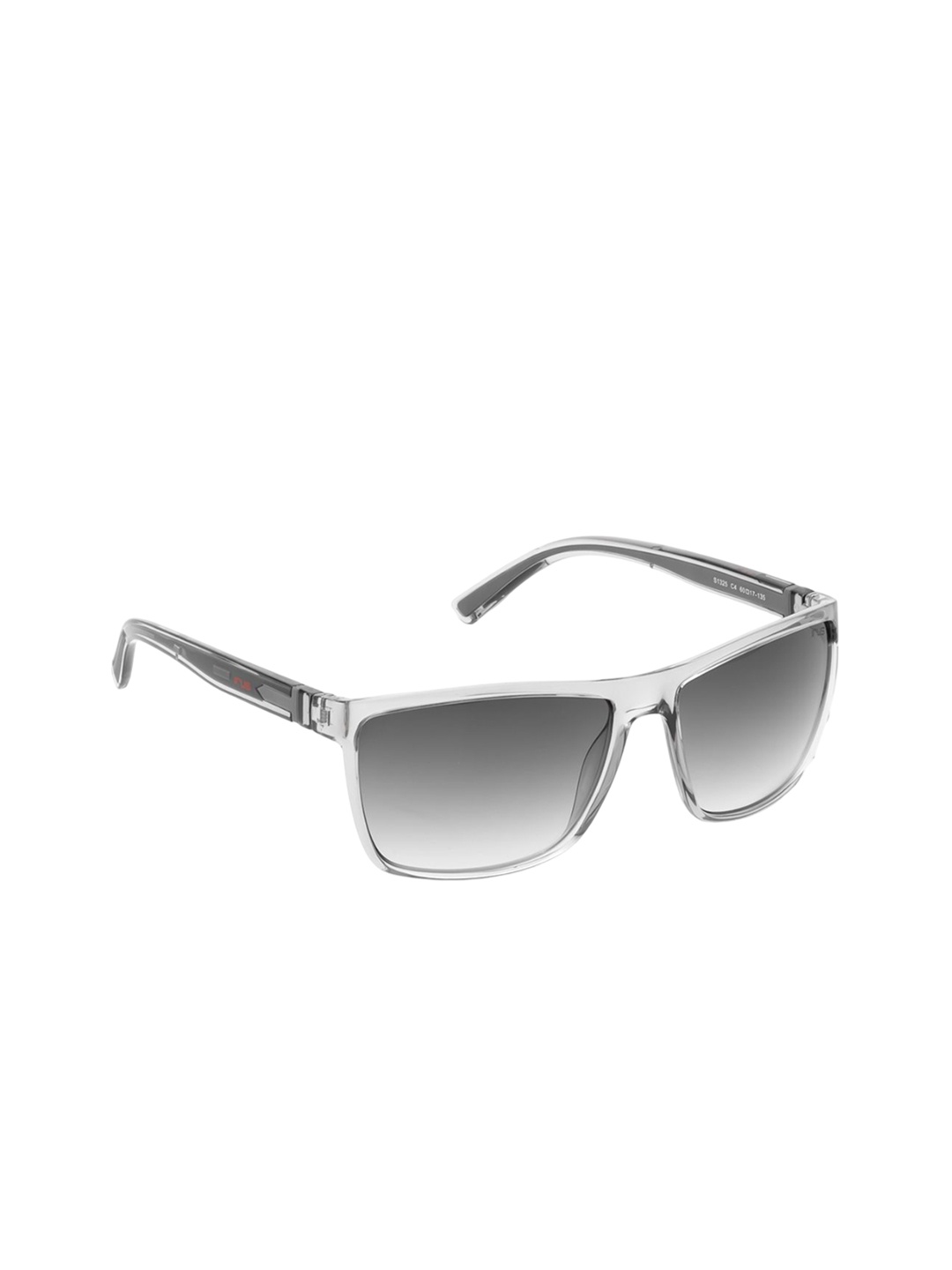 

IRUS by IDEE Men Square Sunglasses with UV Protected Lens IRS1325C4SG, Grey