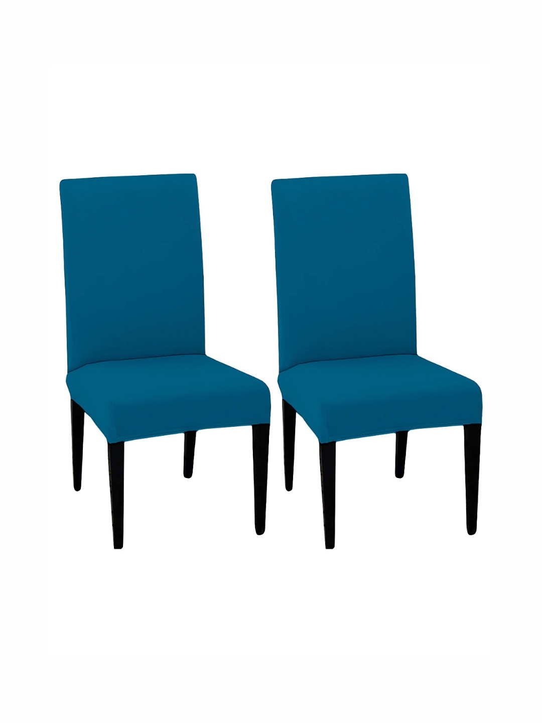 

Lazi Blue 2 Pieces Stretchable Chair Covers