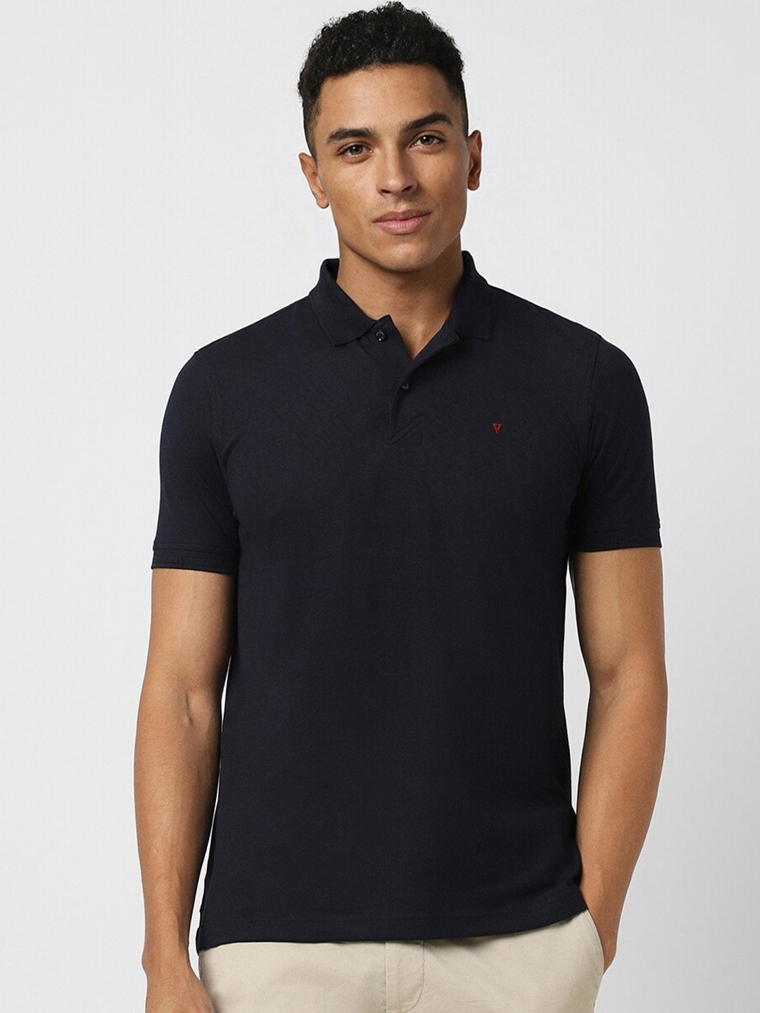 

Van Heusen Sport Polo Collar T-shirt, Navy blue