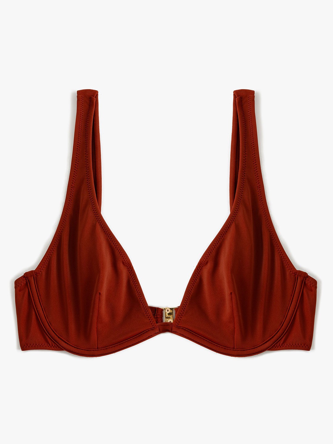 

Koton Sleeveless Swim Top, Brown