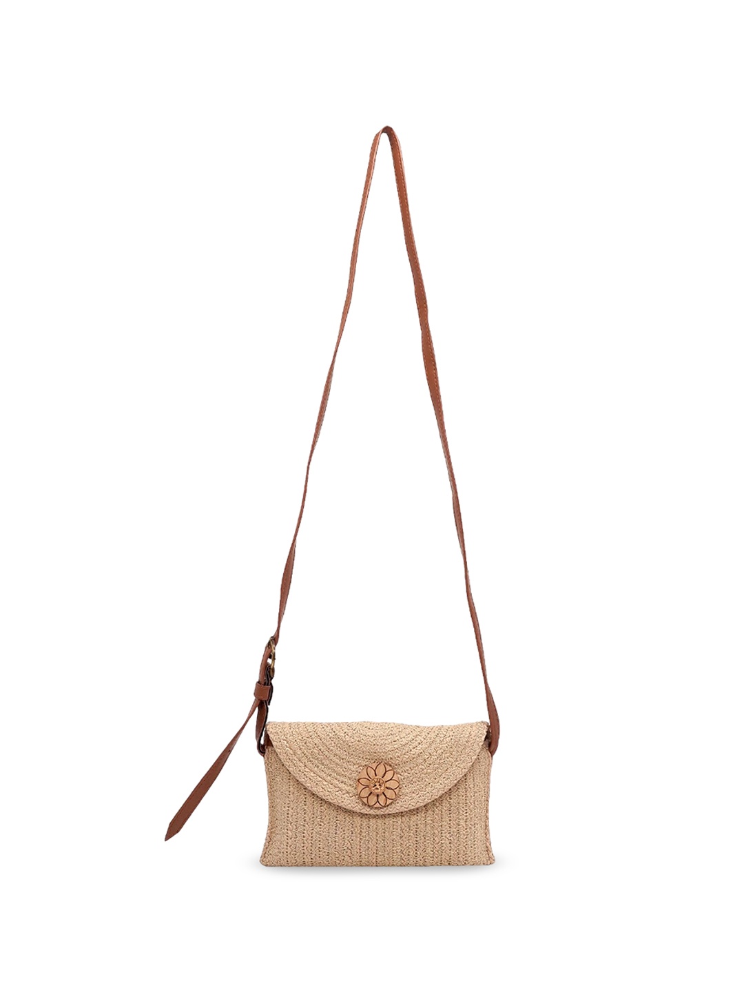 

ENSAC Structured Sling Bag, Beige