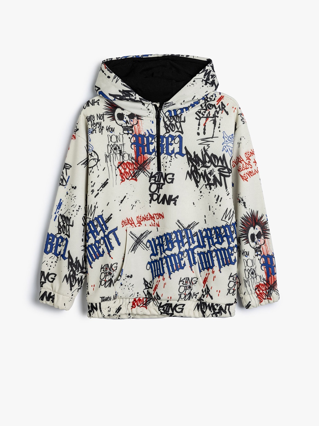 

Koton Boys Graphic Printed Sweatshirt, Grey