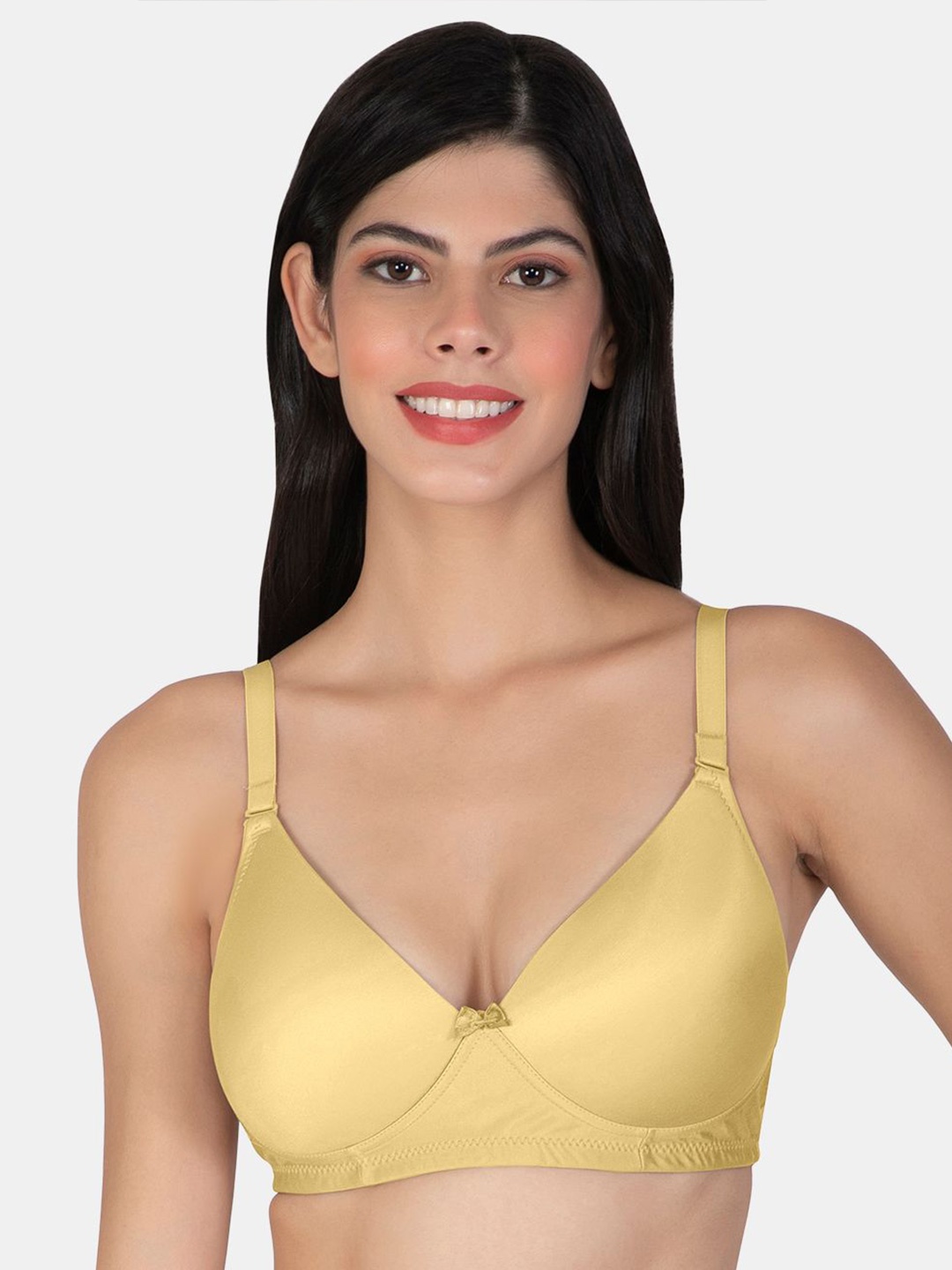 

Joomie Bra Medium Coverage Lightly Padded Bra, Yellow