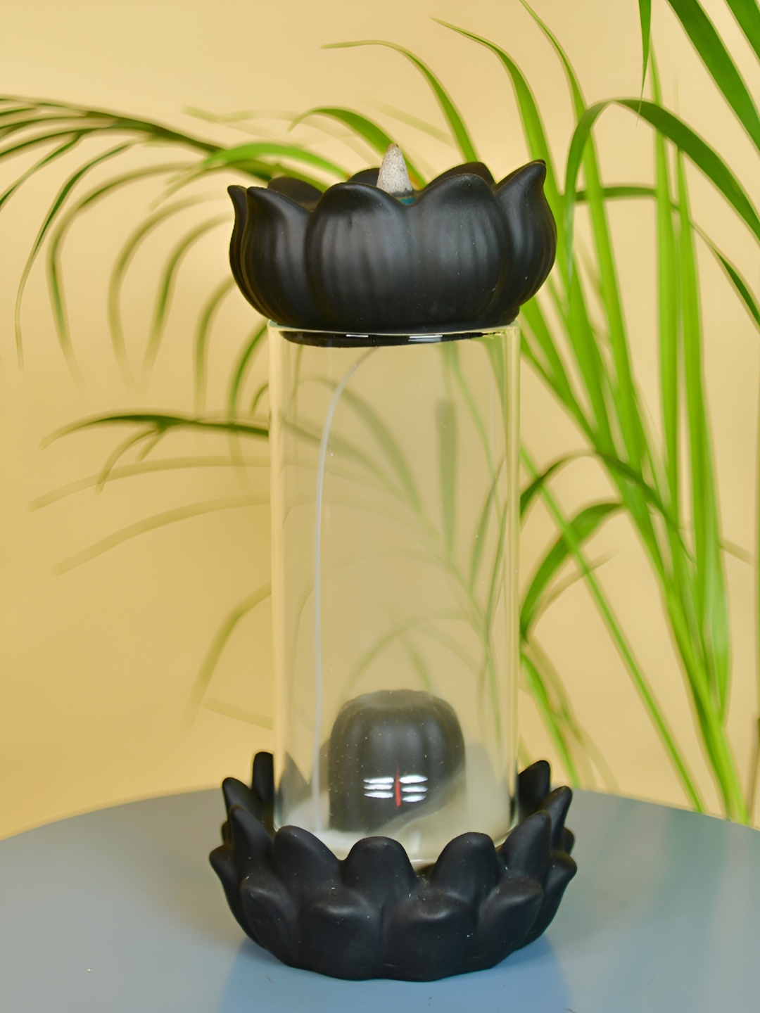 

SOWPEACE Black Shiv Figurine Fountain