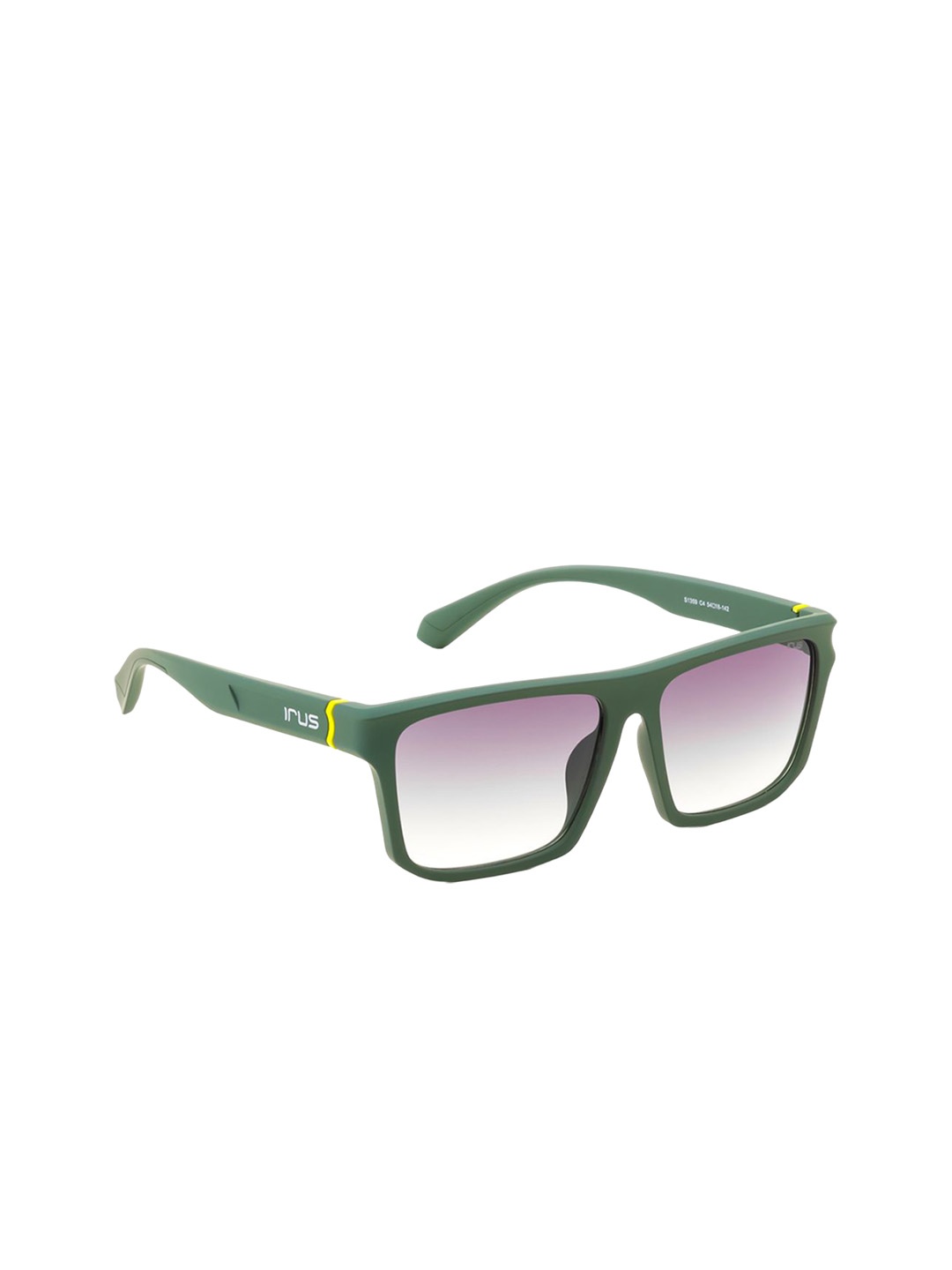 

IRUS by IDEE Men Square Sunglasses with UV Protected Lens, Purple