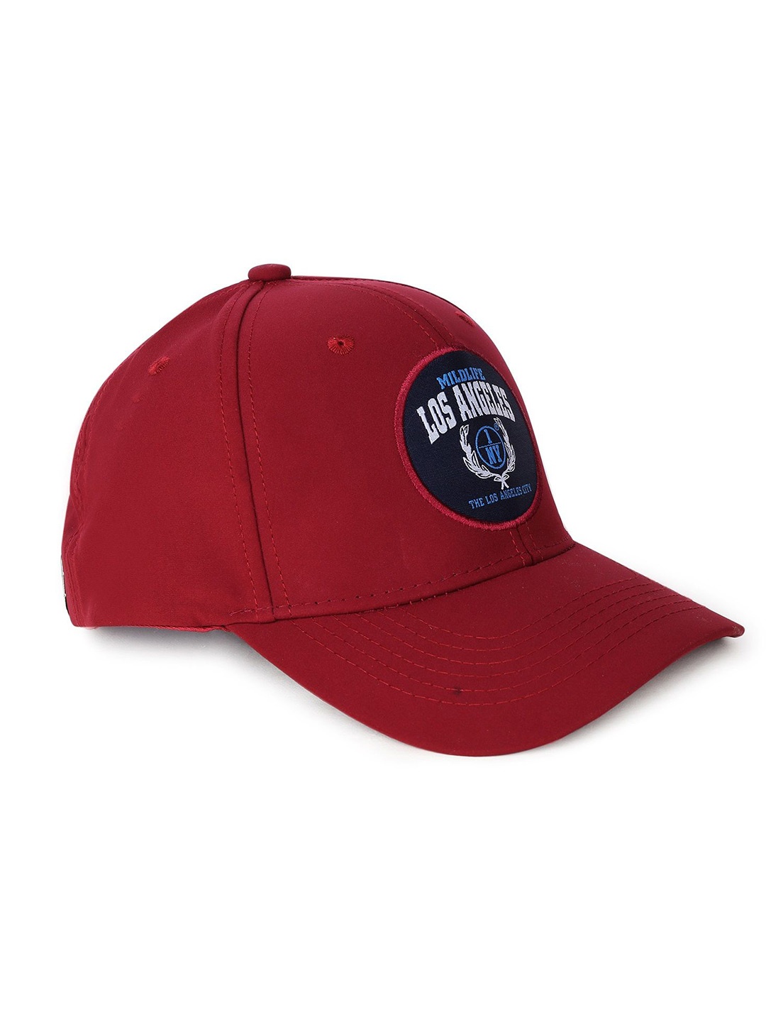 

Zacharias Men Printed Baseball Cap, Maroon