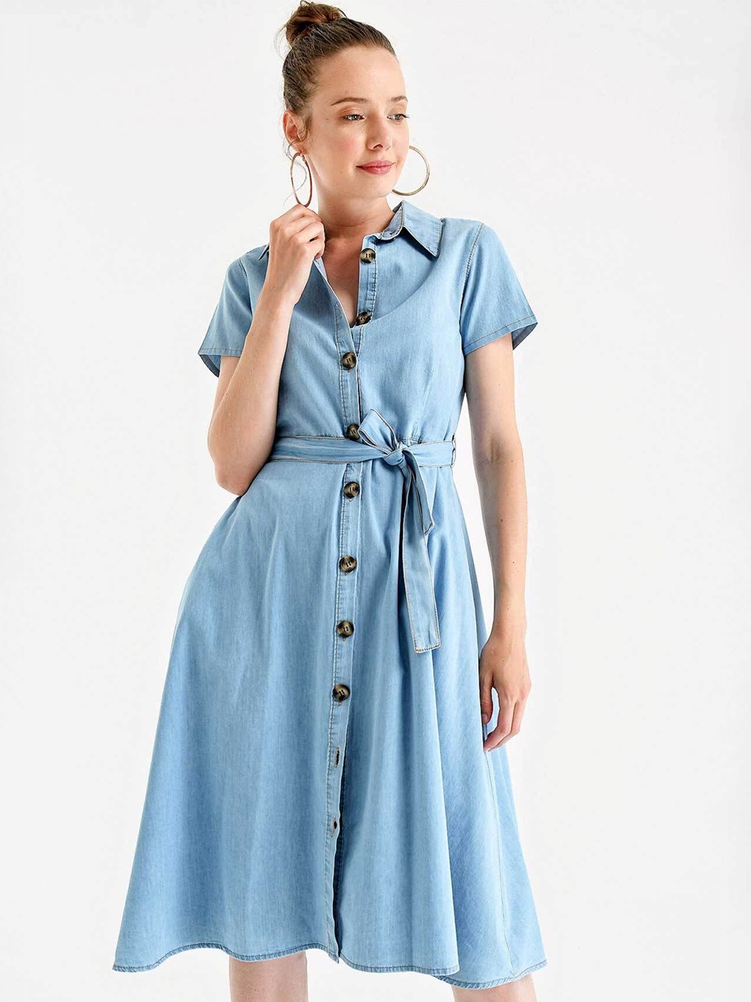 

BIGDART Shirt Dress, Na