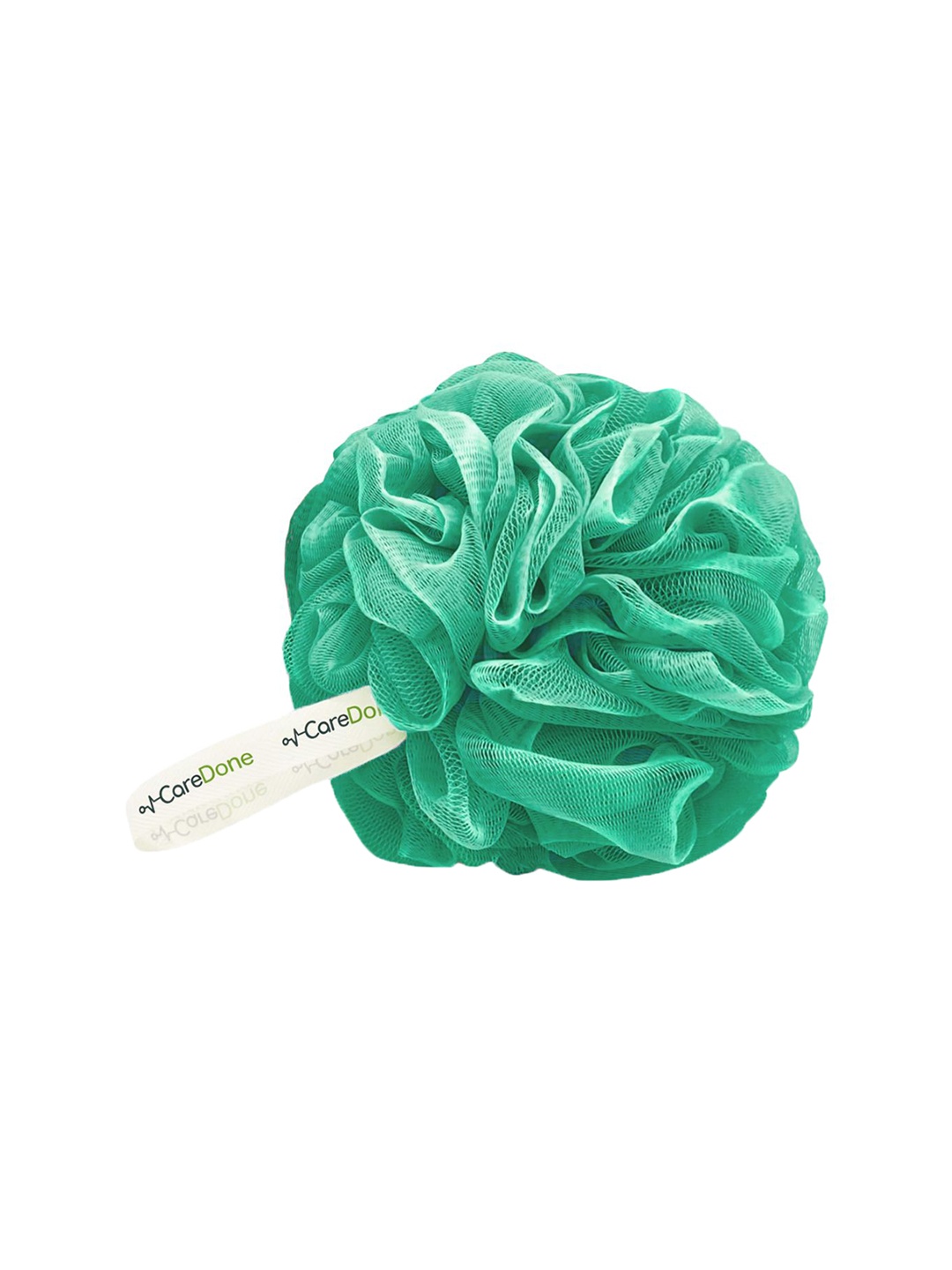 

CareDone Soft & Large Round Bath Loofah, Green