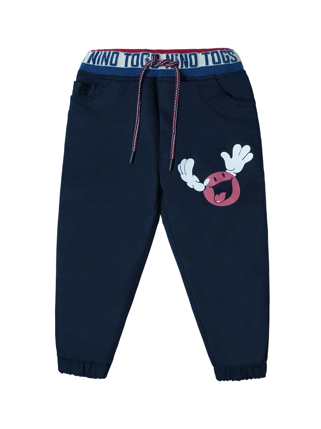 

Nino Togs Boys Jogger Clean Look Stretchable Jeans, Navy blue