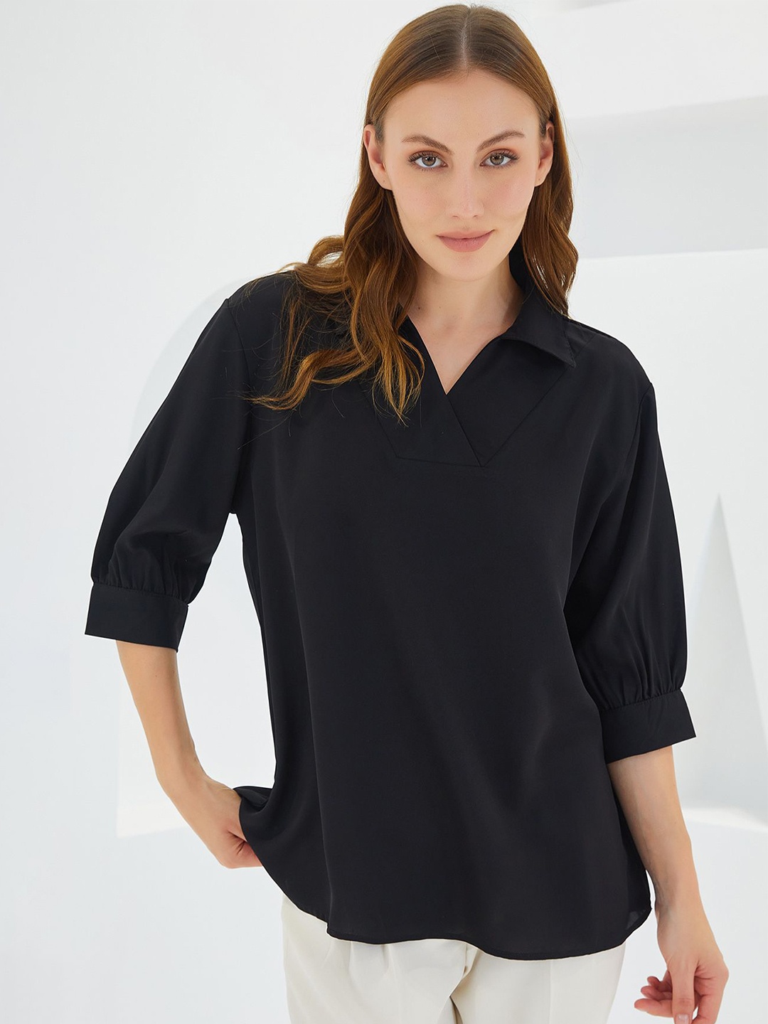 

BIGDART Shirt Style Top, Na