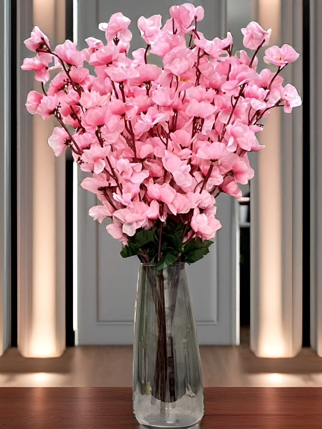 

Akaar Pink 4 Pieces Blossom Artificial Flowers