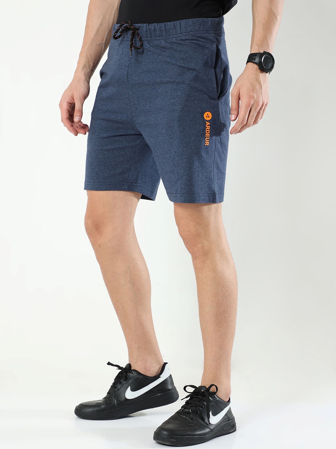 

ARDEUR Men Shorts, Navy blue