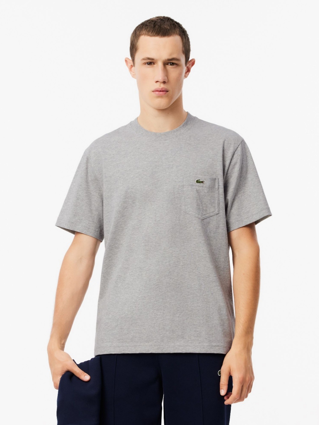

Lacoste Men Pockets T-shirt, Grey