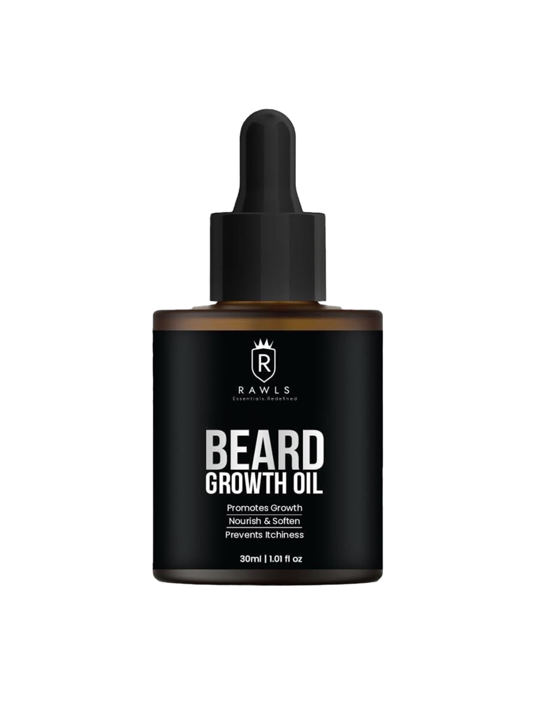 

RAWLS Strengthening, Thicker, Stronger & Longer Beard Growth Oil- 30ml, Brown